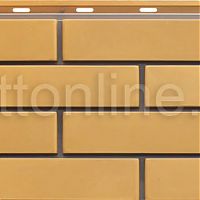 Фасадная панель SteinDorf серия кирпич бежевый, с прокрашенными швами