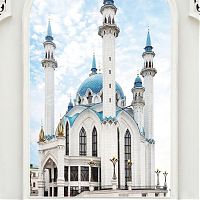Панели ПВХ 3D Novita «Мечеть №2» узор (комплект из 4-х панелей)